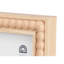 NATURAL BALL PHOTO FRAME 15 X 20 CM
