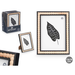 BLACK BALL PHOTO FRAME 13 X 18 CM