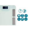 BILANCIA PESAPERSONE DIGITALE 180KG BIANCO 