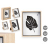 SET 3 BLACK PHOTO FRAMES 3 SIZES