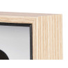 SET 3 BLACK PHOTO FRAMES 3 SIZES