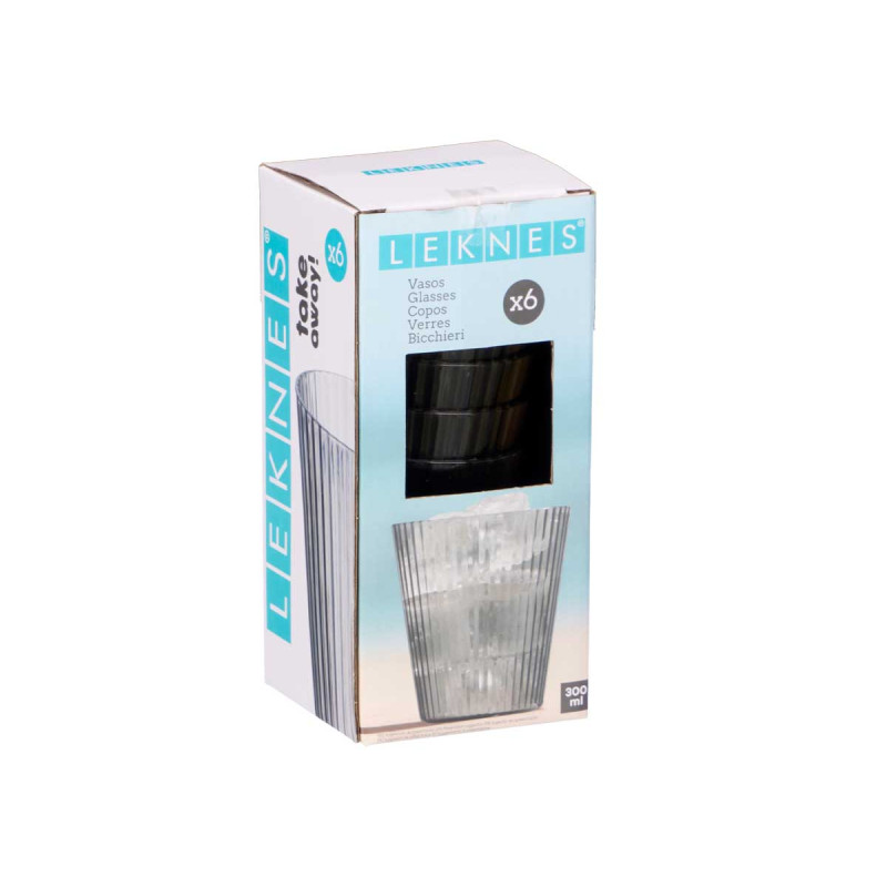 COPO CINZENTO RISCAS 300 ML