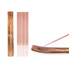 SET 50 BÂTONS D'ENCENS SUPPORT EN BOIS SANTAL