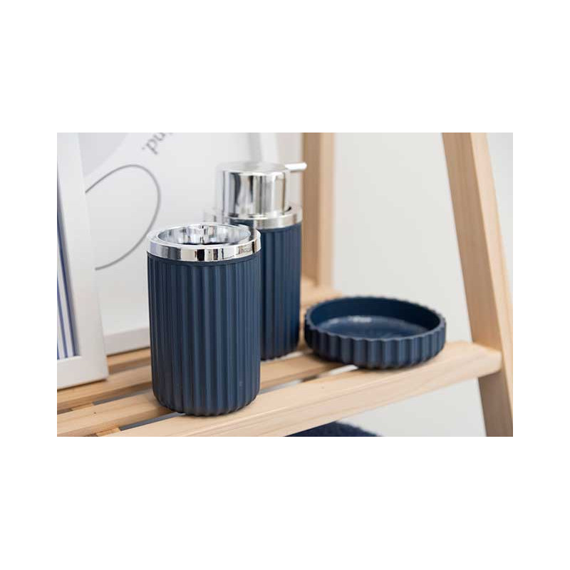 BICCHIERE MULTIUSO IN PLASTICA BLU