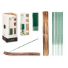 SET 50 BÂTONS D'ENCENS SUPPORT BOIS JASMIN