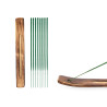 SET 50 BÂTONS D'ENCENS SUPPORT BOIS JASMIN