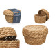 SMALL ROUND LID BASKET NATURAL