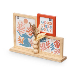 PHOTO HOLDER 10X10CM  10X15CM 15X20CM WITH BOUQUET