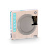 PRATO CINZENTO RISCAS 23CM DIAM