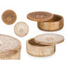 ROUND BOX BUDDHA LID ASSORTED 2 COLOURS