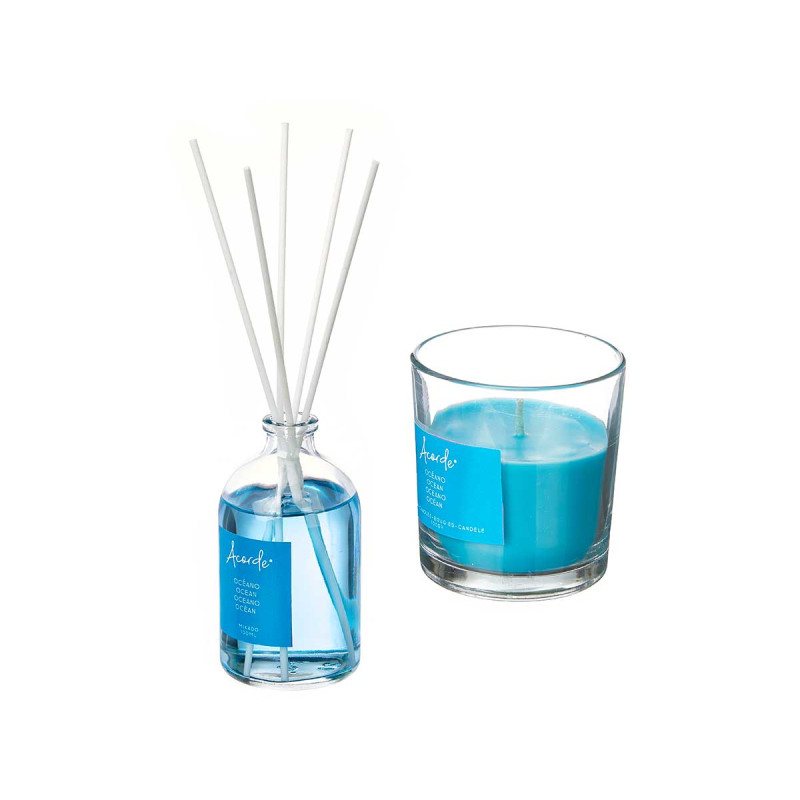 SET MIKADO 100ML CANDELA 30H OCEANO