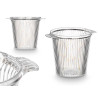 STRIPED TRANSPARENT CHAMPAGNE BUCKET 2,2L