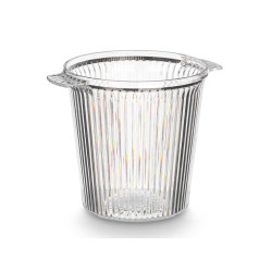 BALDE DE GELO TRANSPARENTE RISCAS 2,2L