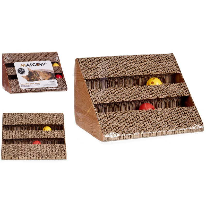 RASPADOR DE PAPEL PARA GATOS COM SINOS 
