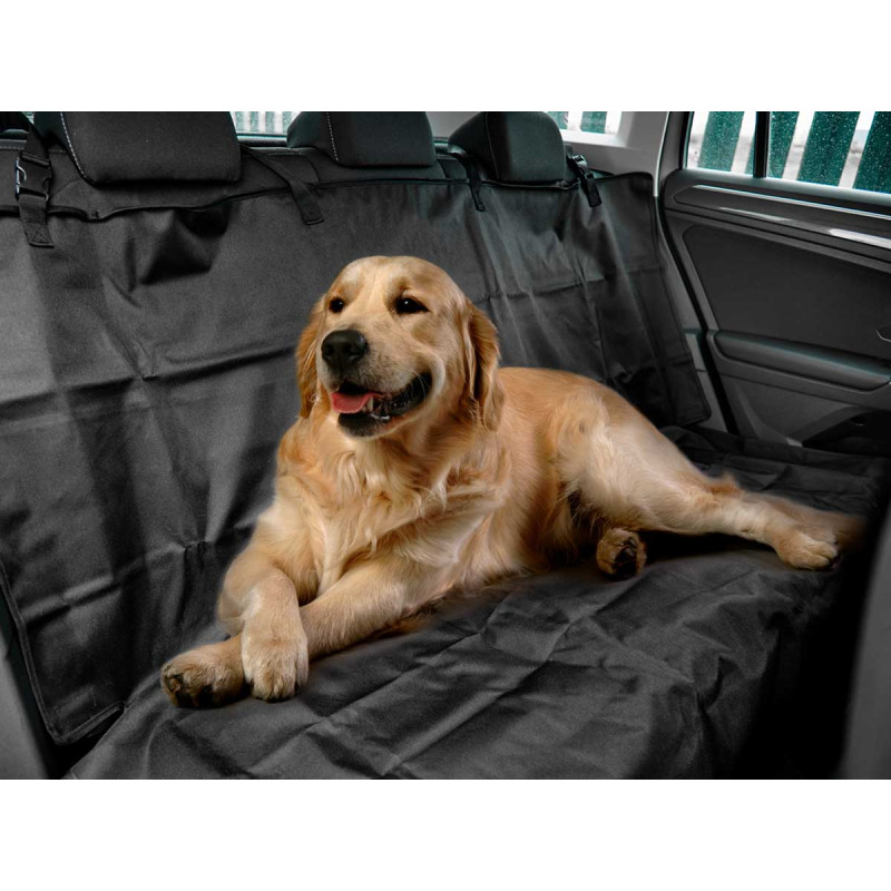 COUVRE SIEGES TOILE POUR ANIMAUX COMPAGNIE NOIR