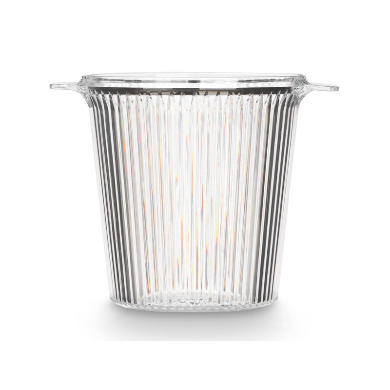 BALDE DE GELO TRANSPARENTE RISCAS 2,2L