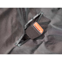 BLACK FABRIC PET SEAT COVER 