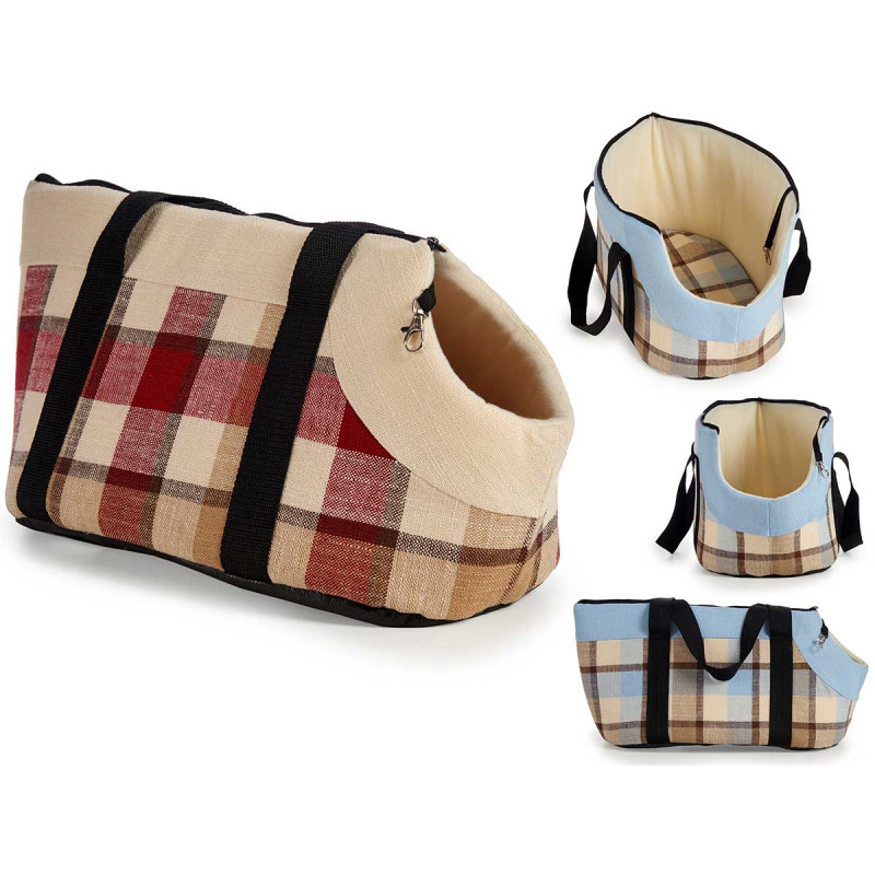 PET CARRIER SQUARES FABRIC ASSORT 2