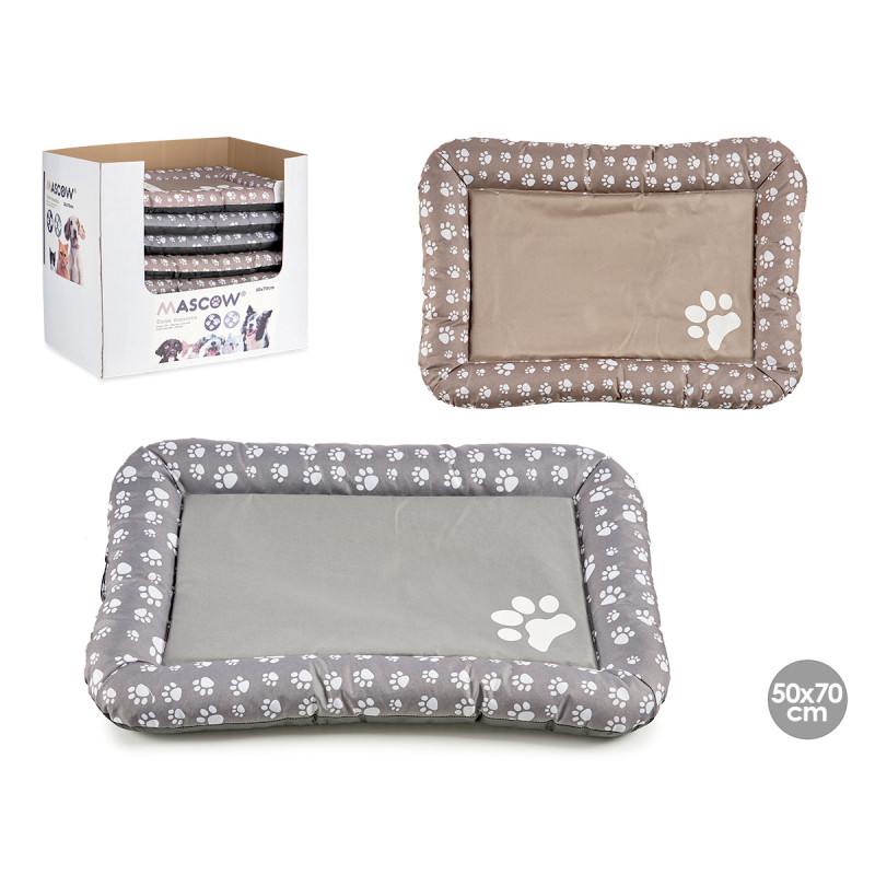 BED PET PAWS 2 COL MIX
