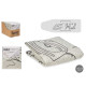 HOUSSE DE PLANCHE REPASSER MOUSSE 140X50CM PLANCHE