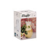 CARAFFA VETRO TAPPO TRASPARENTE 1,8L