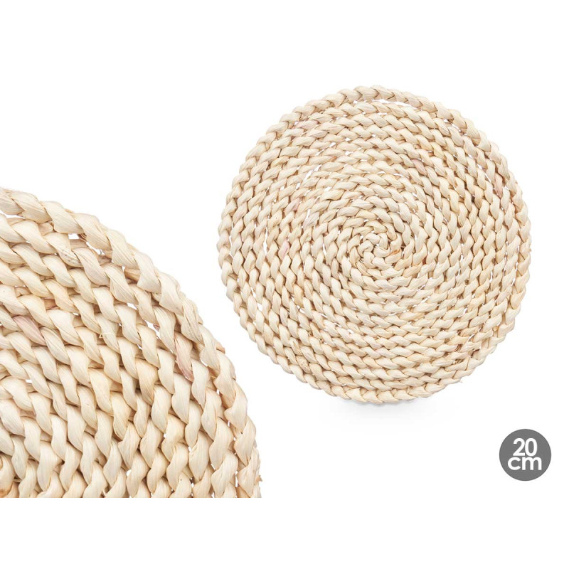 DESSOUS PLAT CLAIR 20DIAM