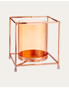 CANDLE HOLDER DOMES LANTERN AND CANDLES